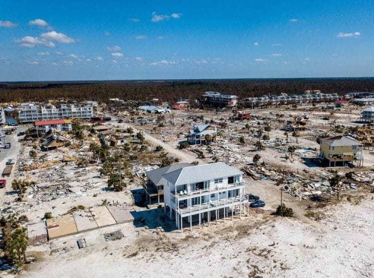 The Survivor House in Mexico Beach, Florida
