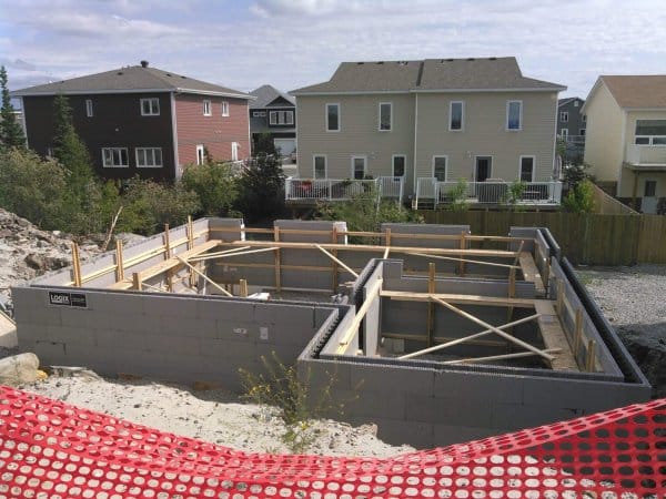 Building a Net Zero Ready Home with Logix ICF, predecessor of Element ICF.