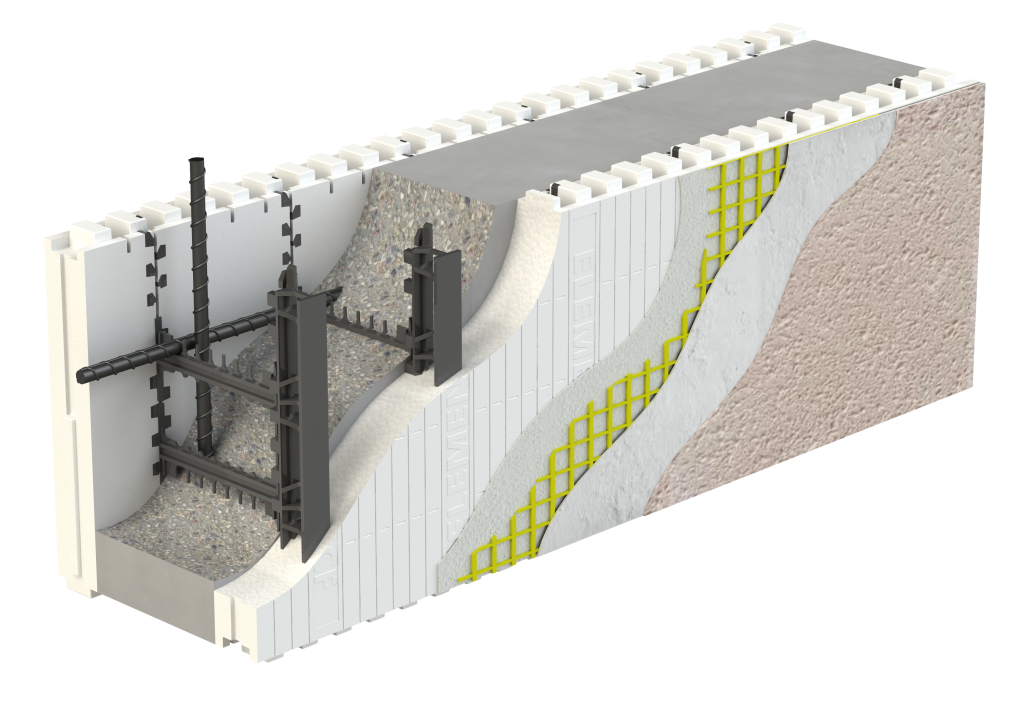 Energy-Efficient Element ICF Block Delivers up to 50% in Energy Savings
