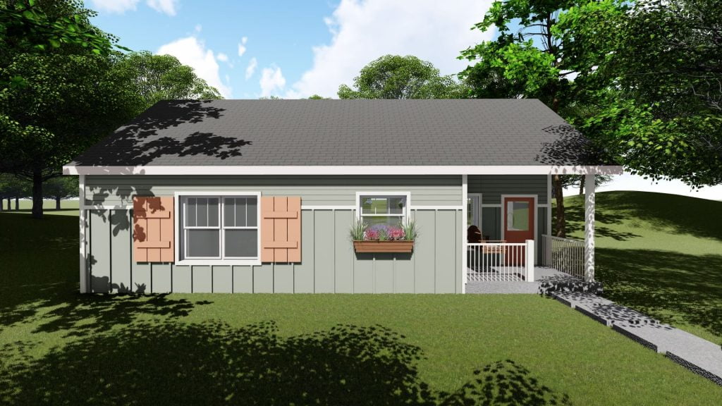 Heartland 750 Logix ICF Small Home Designs