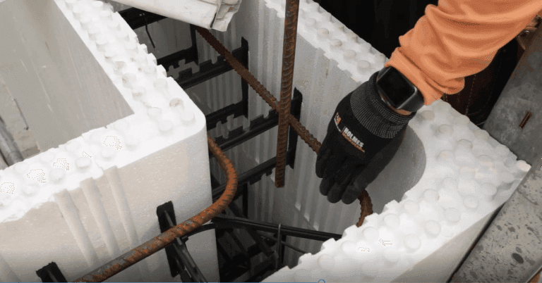 Rebar Placement In A Element ICF Form