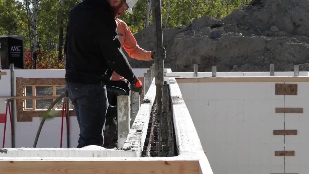 Pour Concrete Into Your Insulated Concrete Forms