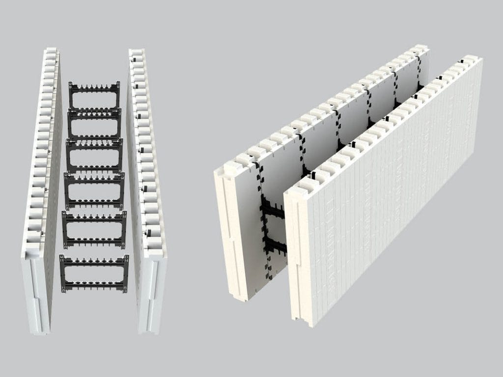 An Element ICF Site-Assembled Block