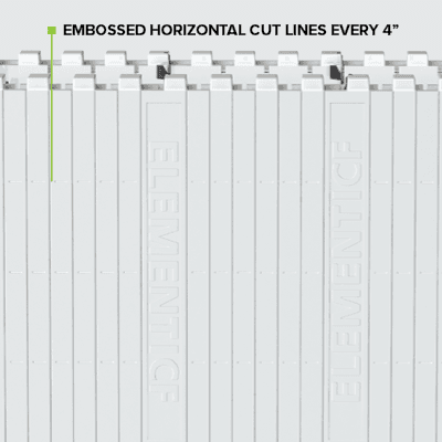 The site-assembled Element ICF product line makes it way simpler and much more efficient to stock and store sufficient inventory.