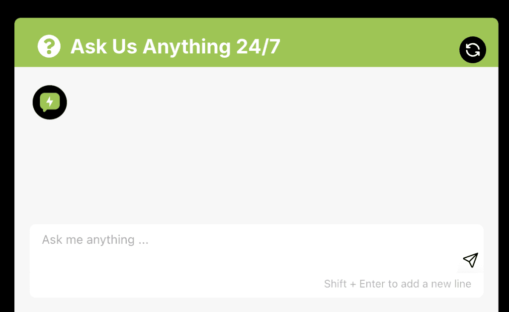 The Ask Us Anything Tool