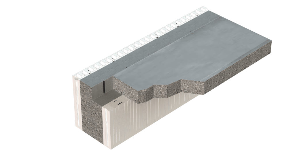 Concrete Curb, Made Simple — With Element ICF, no cutting webs or wasting EPS. Just clean lines and faster builds.