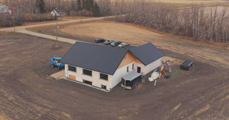 The near complete Passive House built with ICF at the core.