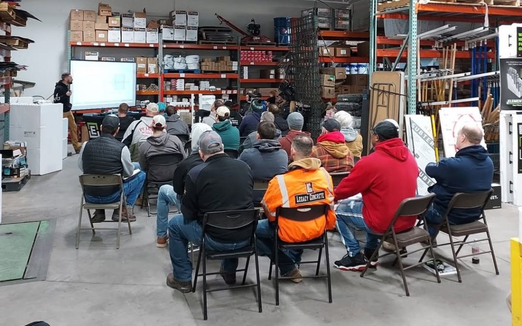 Hands-on learning with industry professionals exploring advanced ICF design, detailing, and building performance strategies through Logix Brands’ AIA-approved continuing education course.