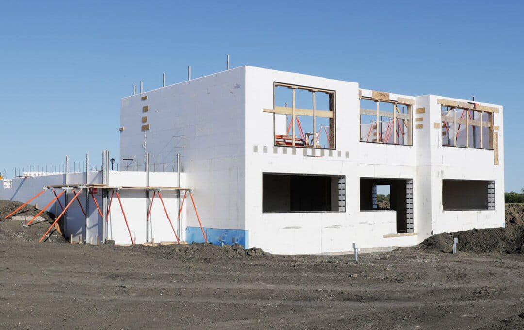 Full Element ICF home wall system for whole-home performance